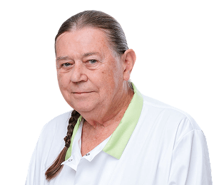 Osoba v bielom plášti